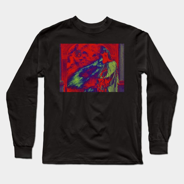 Astral Temple 3 Long Sleeve T-Shirt by RAdesigns